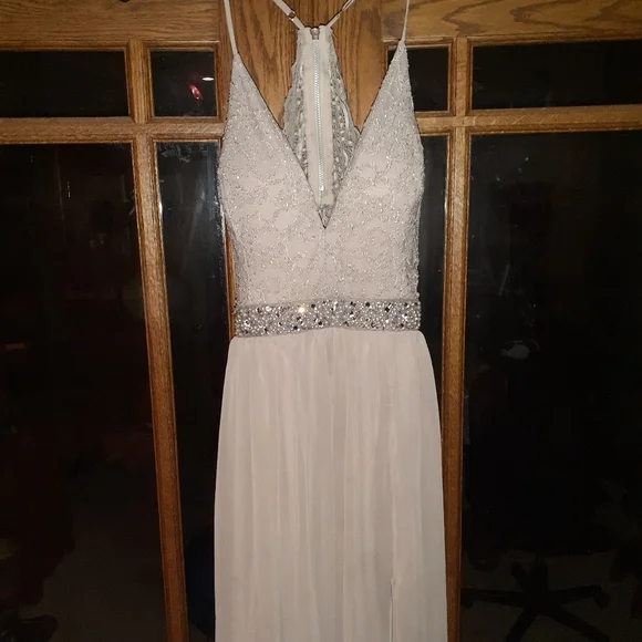 Macy's | Dresses | Grey Prom Dress | Poshmark